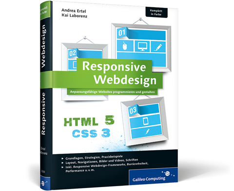 Coveransicht des Responsive Webdesign Buches